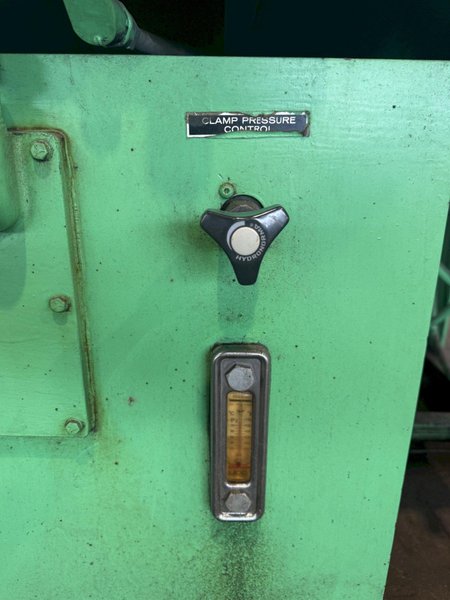 100 TON WABASH 4 POST HYDRAULIC PRESS. STOCK # 0777525