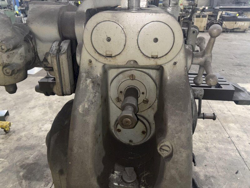 #2 KEARNEY &amp; TRECKER MILWAUKEE MODEL 2CH HORIZONTAL MILL W/ VERTICAL HEAD: YOBRO #23956