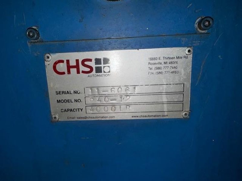 4,000# X 20" CHS NONPOWERED  UNCOILER  COIL REEL STOCK #3644