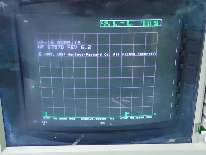 Agilent Scaler Network Analyzer - 8757d