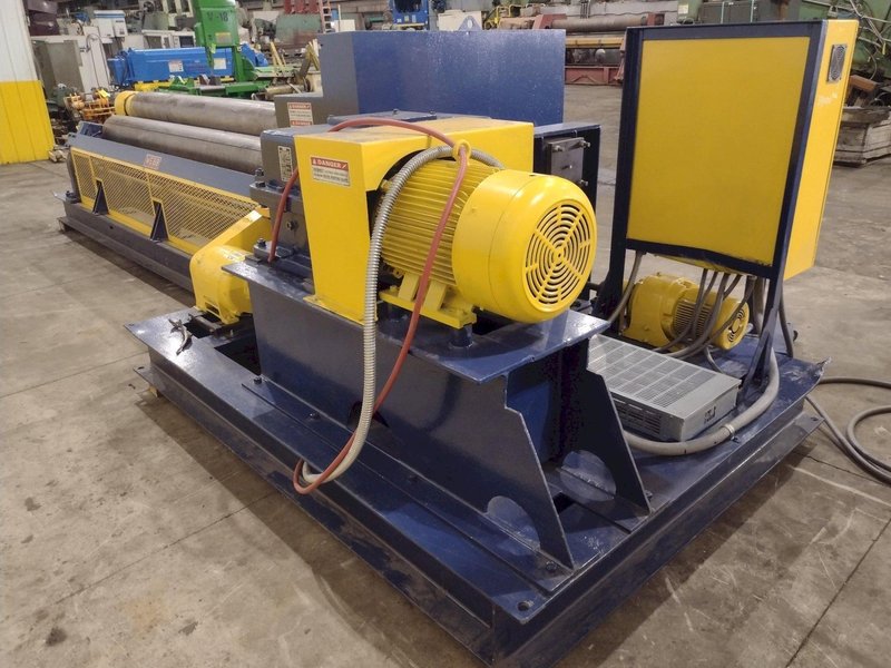 12' X 1/2" WEBB MODEL #9L-1312 3 ROLL INITIAL PINCH PLATE ROLL : YOBRO #24943