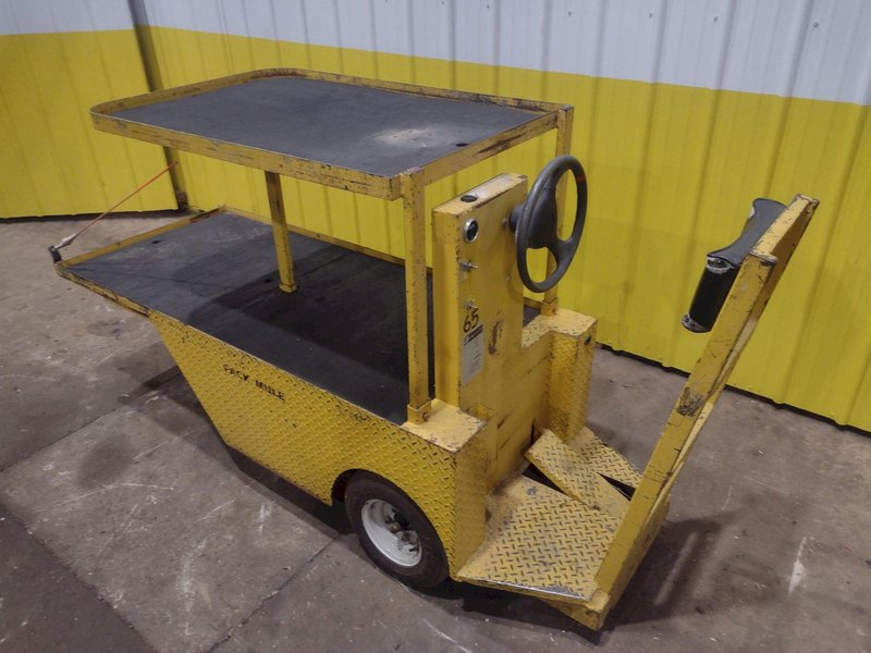 36V PACK MULE MODEL #SC-775-6SA ELECTRIC MATERIAL HANDLING CHASER CART: STOCK #21679