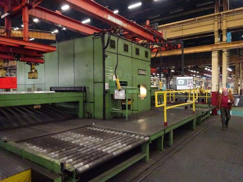Arku/Kohler - part straightener 2000 x 40 mm CNC