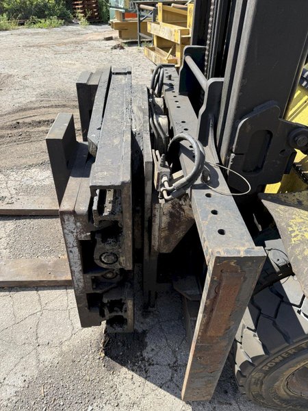 15,500 LBS HYSTER MODEL #H155 XL2 YARD FORKLIFT: STOCK #23610