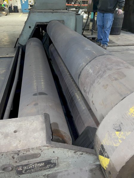 10' X 1-3/16" BERTSCH CENTURY II HYDRAULIC PLATE ROLL: STOCK #14196
