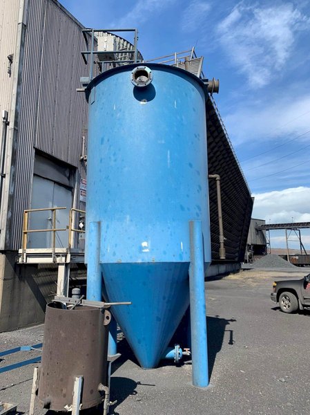 38 Sq. Ft. Parkson Corporation DynaSand Filter, 1995- 15’5″ Height x 7′ Diameter