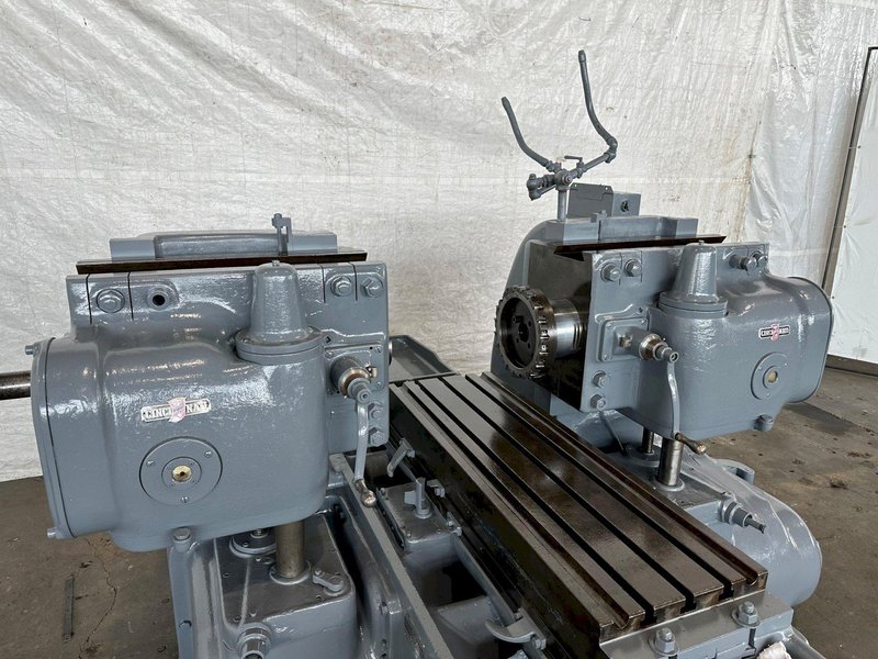 18" X 48" CINCINNATI 4-36 DUPLEX HORIZONTAL PRODUCTION MILL. STOCK # 0950022