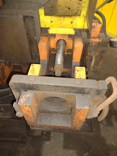 3" HUTH MODEL #2007 HYDRAULIC RAM TYPE TUBE BENDER &amp; END FORMER: STOCK #19709
