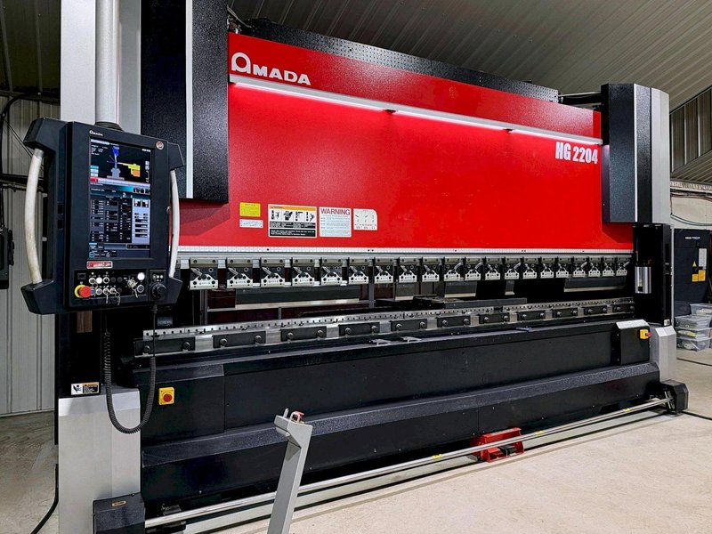Amada HG 2204 243 Ton x 14' Bed Hydraulic Press Brake
