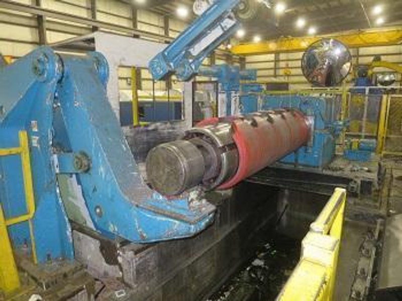 72" (1800mm) x .126" (3mm) x 60,000# Stamco Coil Line