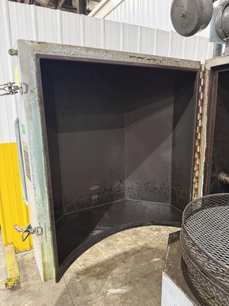 40" X 40" BETTER ENGINEERING MODEL #F-4000-P HEATED CABINET ROTARY TURNTABLE PARTS WASHER: YOBRO #24054