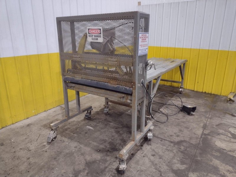 48" DIXIE MACHINE AIR OPERATED PANEL CROP SHEAR: YOBRO #24966