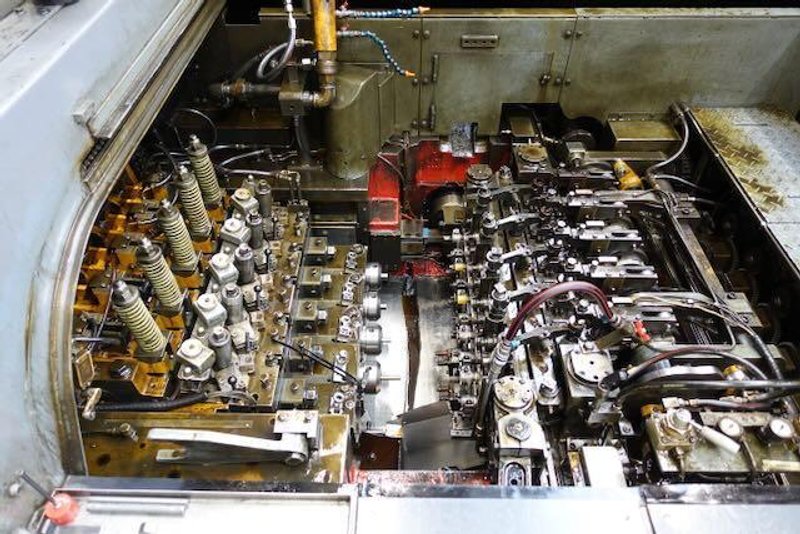 1" Sakamura Model BPF- 540 5 Die Cold Former
