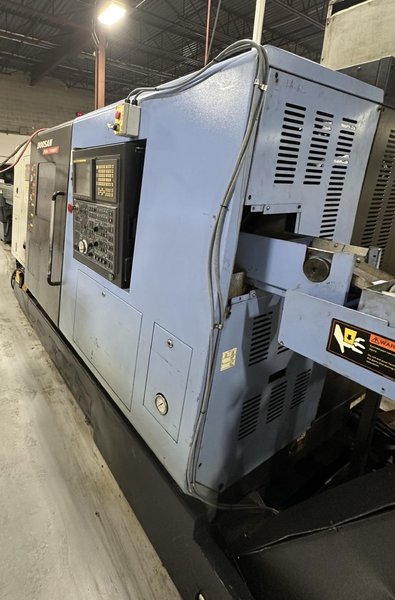 2008 Doosan Puma TT1800SY Used Twin Spindle Twin Turret CNC Lathe For Sale