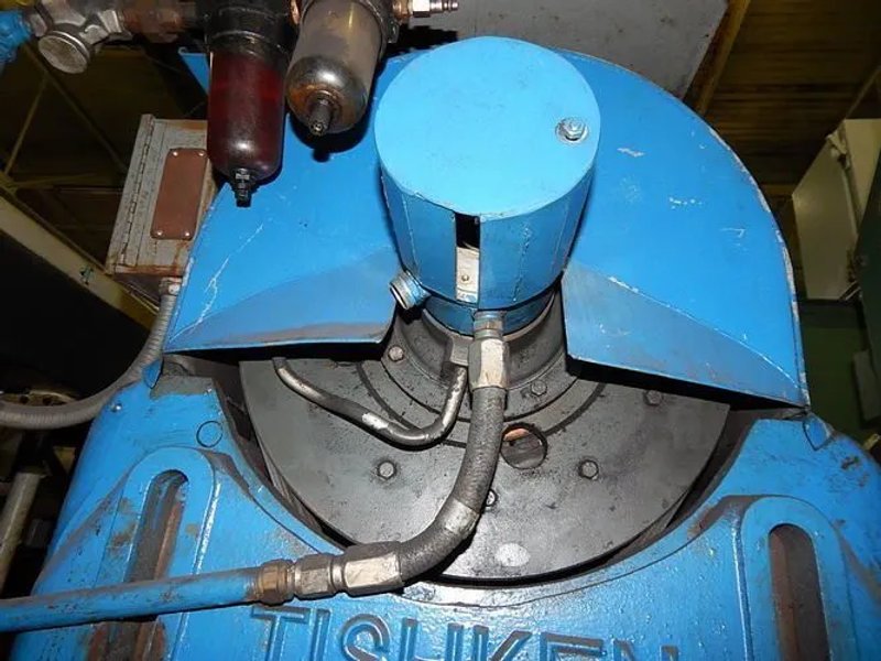 USED TISHKEN 12 TON CUT-OFF PRESS MODEL CO-4-2