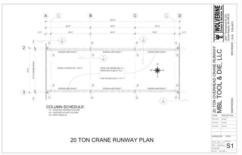 240' CRANE RUNWAY: STOCK #73859