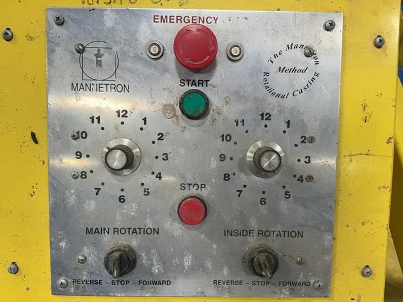 Mannetron 24" X 24"  Roto-cast Machine - Nmrv 040