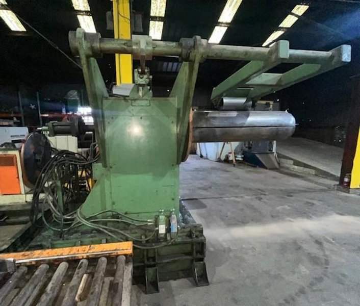 25,000# x 72" ROWE UNCOILER STOCK# 3899