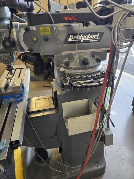 HARDINGE-BRIDGEPORT SERIES I Vertical Miller - 2HP, Newall DRO, Power Feeds, Kurt Vise