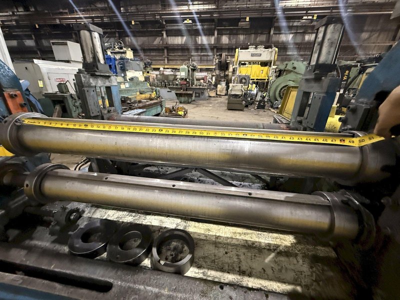 48" X 6" WEAN MOTORIZED SLITTER HEAD FOR SLITTING LINE: YOBRO #25242
