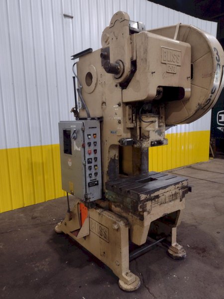 60 TON BLISS MODEL #C60 OBI STAMPING PRESS, 6" STROKE: STOCK #19177