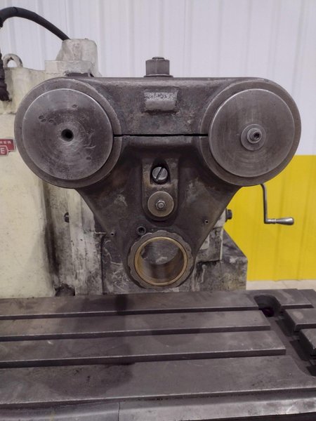 36" X 10 HP KEARNEY &amp; TRECKER MODEL #1536A HORIZONTAL SIMPLEX MILL: STOCK #20256