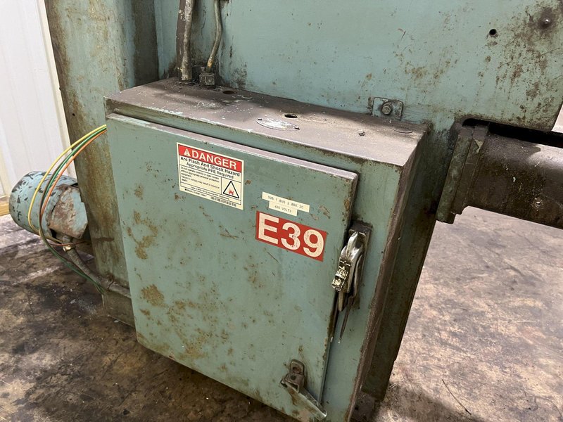 60" X 10 GAUGE NIAGARA MODEL #31-ARC MECHANICAL CIRCLE SHEAR : STOCK #19317