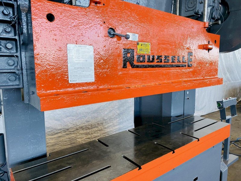 80 TON ROUSSELLE 8B8014 GAP FRAME STRAIGHT SIDE PRESS# 3078