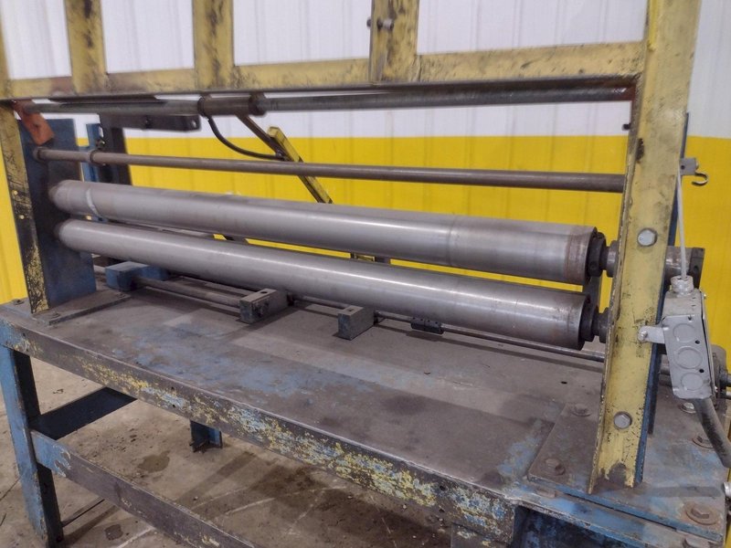 48" X 6" WEAN MOTORIZED SLITTER HEAD FOR SLITTING LINE: YOBRO #25242