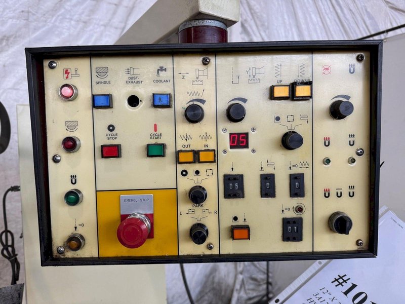 12" X 24" CHEVALIER FSG-3A1224H AUTOMATIC HYDRAULIC SURFACE GRINDER. STOCK # 1011624