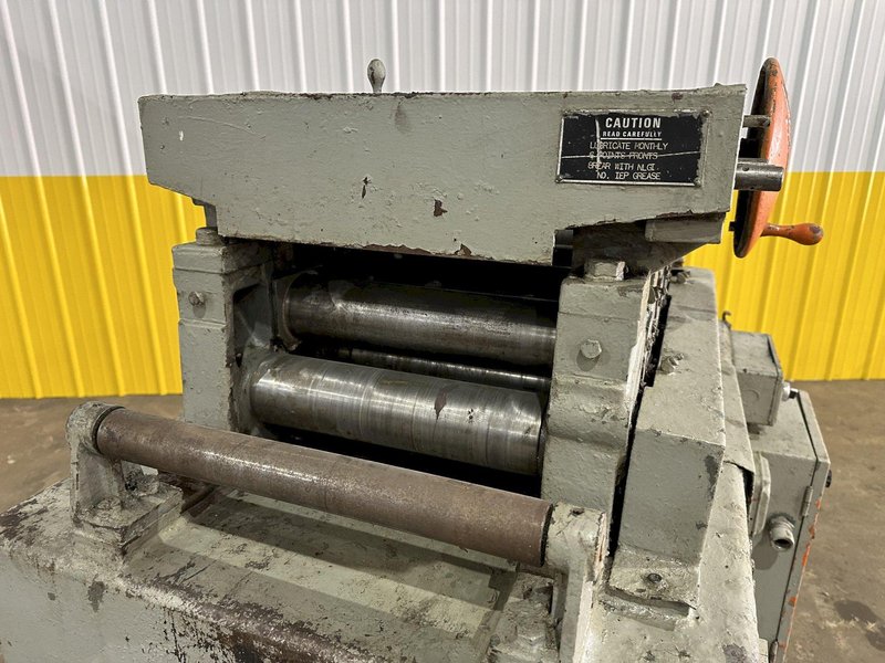 12" X .125" LITTELL MODEL #412-7PD POWERED 7-ROLL STRAIGHTENER: STOCK #19806