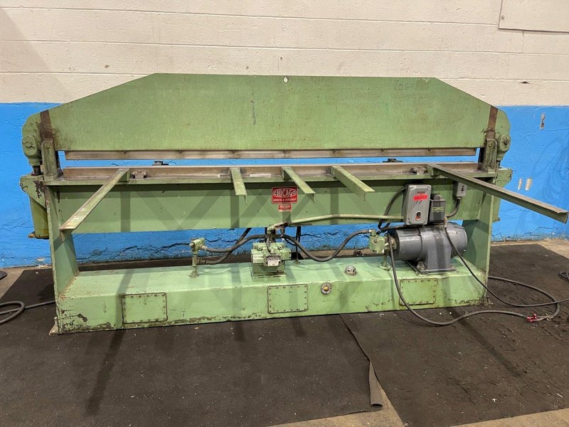 16 TON X 8 DREIS &amp; KRUMP 96" MODEL S-B-83 HYDRAULIC BRAKE,: STOCK #77726