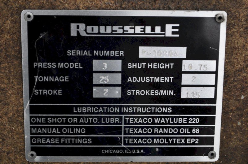 25 TON ROUSSELLE OBI