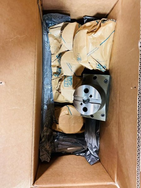 New, 34” Rohm Hydraulic Indexing Chuck with Hydraulic Power Unit