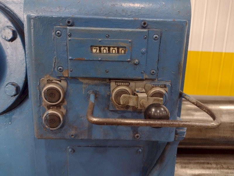 10' X 1/4" NIAGARA 9X120 BENDING PLATE ROLL. STOCK # 0662225