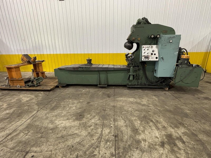1/2" X 13' BOLDRINI MODEL #RIB0-13-HY HYDRAULIC HEAD FLANGER &amp; DISHING MACHINE: STOCK #23190