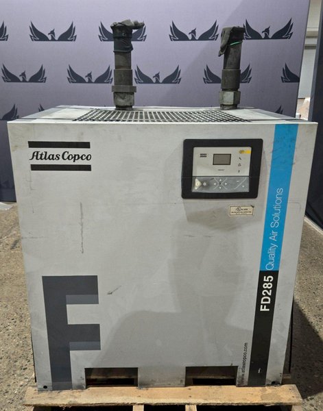 ATLAS COPCO FD 285 Refrigerated Air Dryer 653 CFM USED
