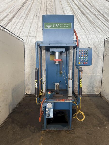 50-TON PH OGF-50 HYDRAULIC C-FRAME PRESS. STOCK #1112325