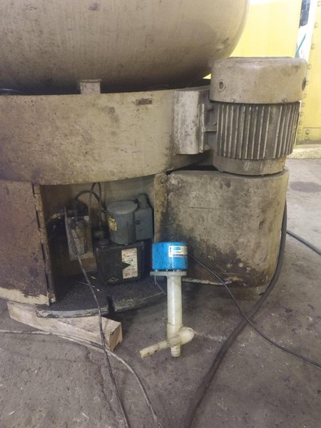 5 CUBIC FOOT ROTO-FINISH MODEL #ER-405D-00-A30 "SPIRATRON" VIBRATORY BOWL FINISHER: STOCK #13508
