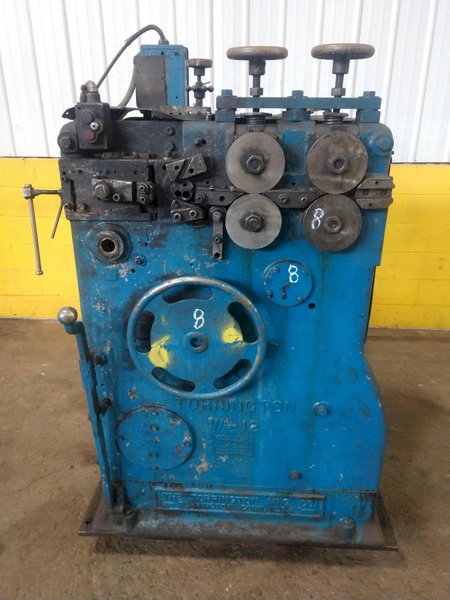 .148" x 2.75" COIL O.D. TORRINGTON MODEL #W12 SPRING COILER / COIL MAKING MACHINE: STOCK 14915