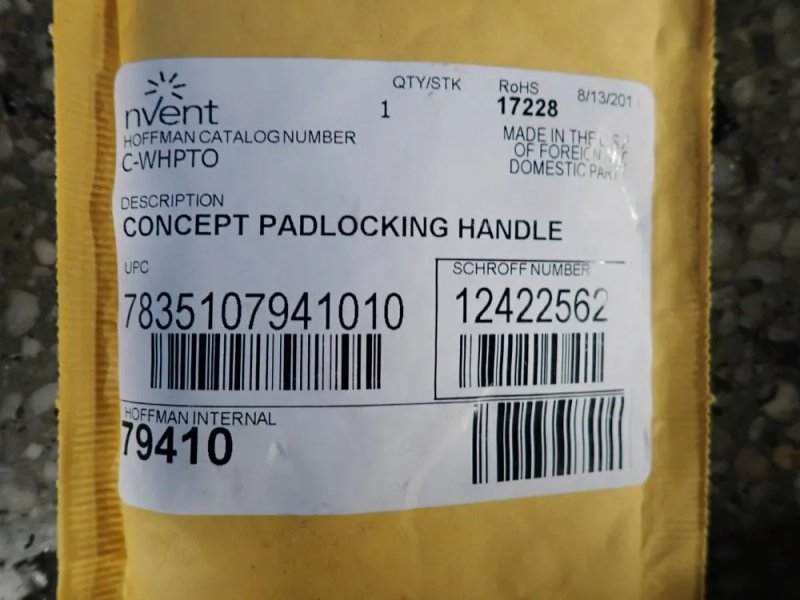 Hoffman Concept Padlocking Handle - C-whpto