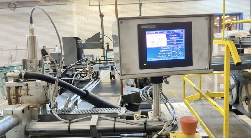 Emmeci MC-92 HSB DX Automatic Rigid Box Forming Line – Right-Hand Discharge