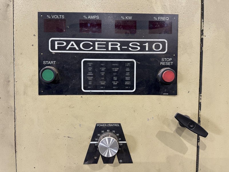 150 KW AJAX-TOCCO MODEL PACER-S10 HEAT INDUCTION POWER SOURCE, 6-10 KHZ, NEW 2008: STOCK #22586