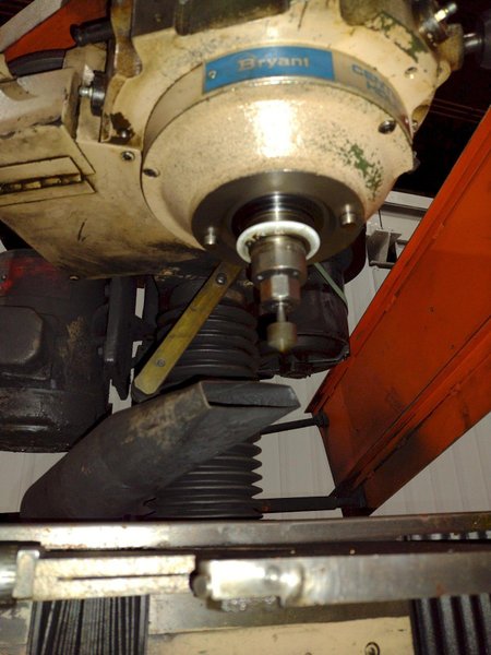 2" X 42" BRYANT MODEL C CENTER HOLE GRINDER / LAPPER: STOCK #22334