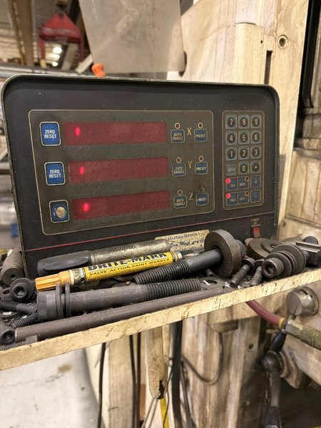 65" X 15" OKK MH-3VII 10HP VERTICAL MILLING MACHINE. STOCK # 1085526