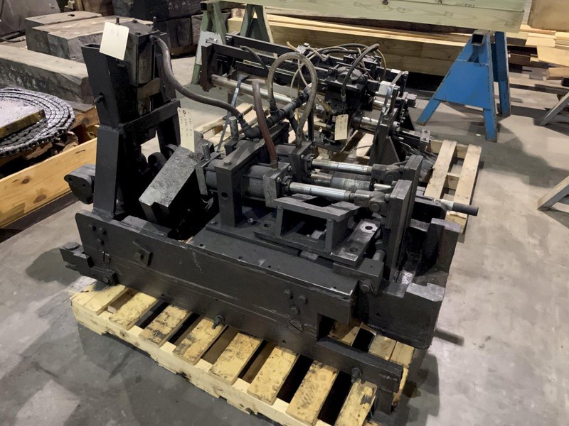 50,000 LBS x 38' VAUGHN DOUBLE PULL/ SINGLE CHAIN DRAW BENCH: STOCK #13578