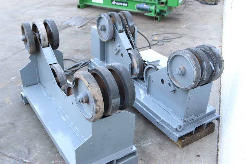8000 LBS PANDJIRIS TANK TURNING ROLLS: STOCK #70341