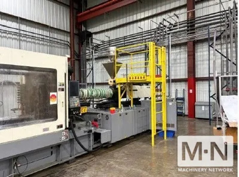 618 TON 132 OZ NISSEI MODEL FVX560III-310L INJECTION MOLDING MACHINE MFG 2017