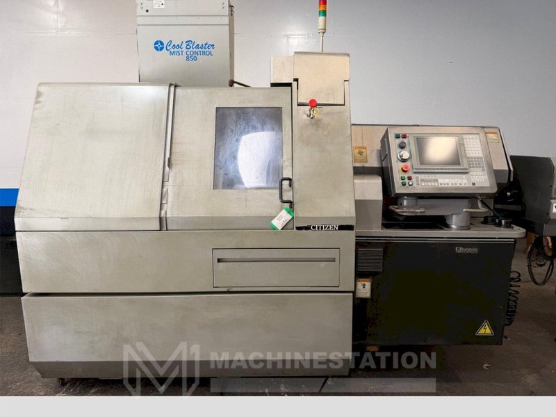 Citizen Cincom M20V CNC Swiss Type Automatic Lathe – Bar Feeder