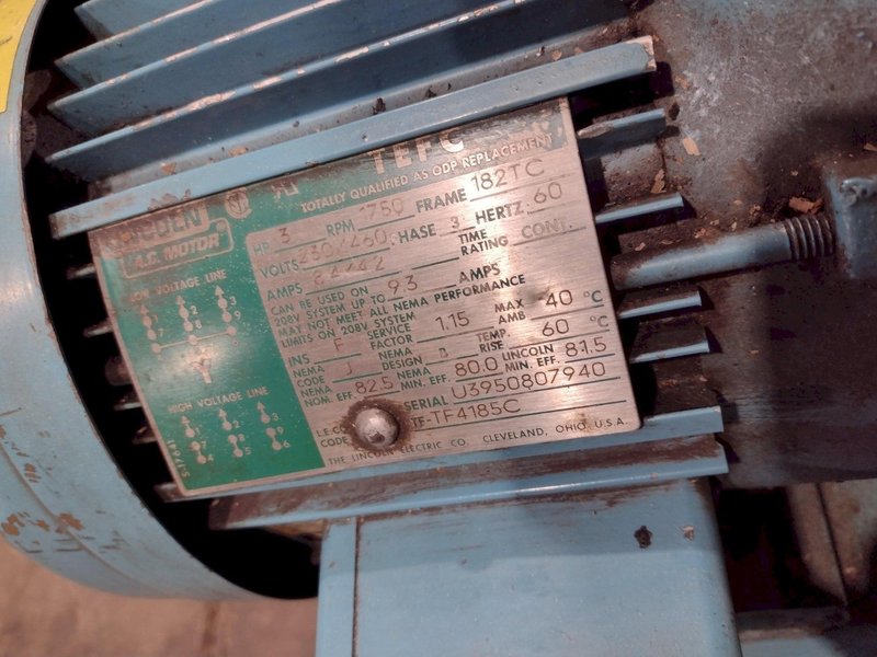 24" WIDE X .093-.250" X 6,000 LB LITTELL SERVO COIL FEED LINE: STOCK #19223